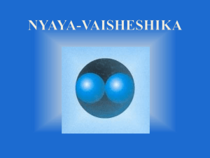 Nyaya-Vaisheshika Philosophy