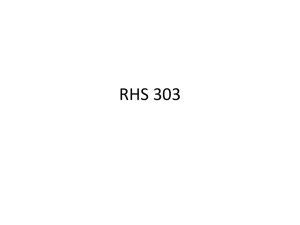 RHS 303 - worldofoccupational therapy