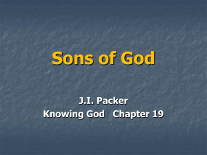 Knowing God - Chapter 19 - Providence Bible Church
