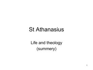 St Athanasius - Prepare to Serve
