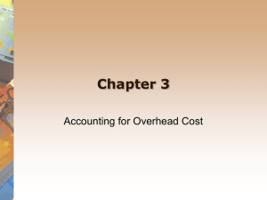 Overhead cost - Blackhall Publishing