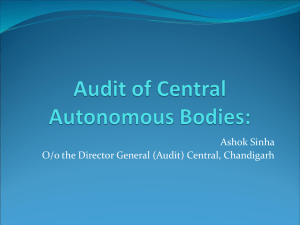 19.08.2013-Ashok-Sinha - National Academy Of Audit and