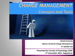 Change - Fakultas Psikologi UGM