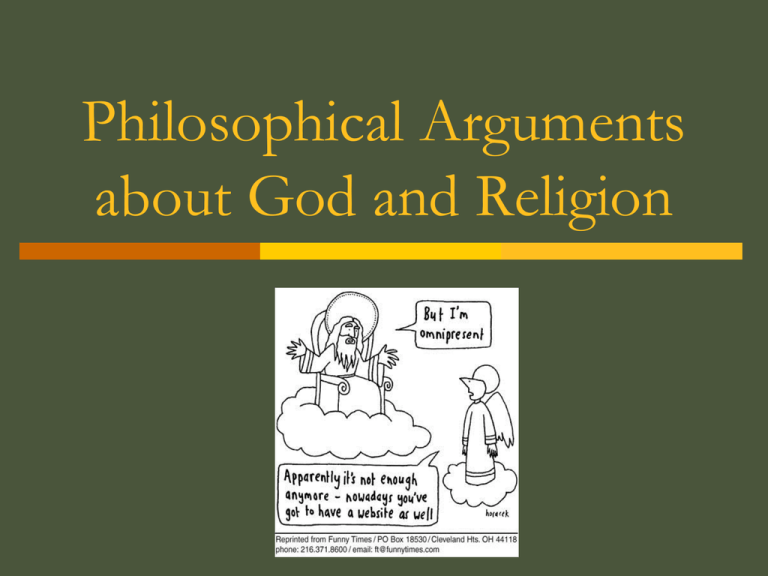 philosophical-arguments-about-god-ppt