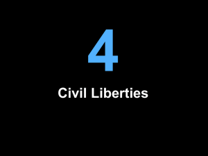 Chatper 4-Civil Liberties