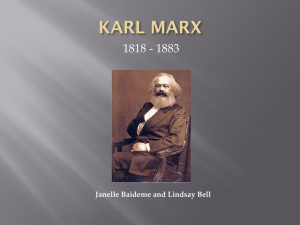 Karl Marx Powerpoint