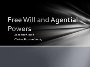 Free Will and Agential Powers