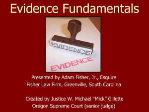 Burden of Proof: Preponderance of Evidence v. Reasonable Doubt