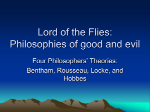 Lord of the Flies: Philosophies of good and evil