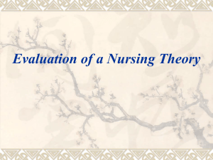 護理理論 Nursing Theory - Nursing PowerPoint Presentations