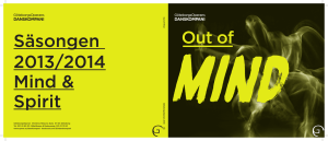 Out of Mind - GöteborgsOperan