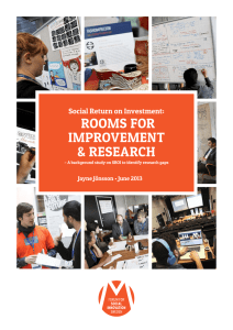 rooms for improvement & research