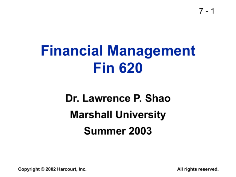 FM10 Chapter 7
