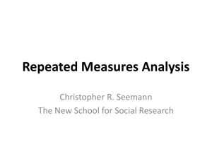 Repeated Measure Final