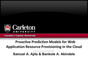 Proactive Prediction Models for Web Application - ISKO