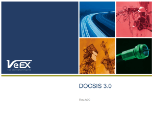 DOCSIS 3.0 - emitec industrial