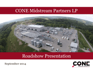 CONE Midstream Partners, LP Initial Public Offering