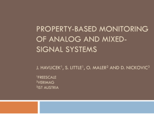 Property-based Monitoring of Analog and Mixed-signal