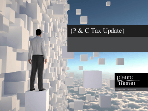 P & C Tax Update