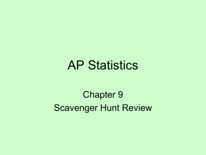 AP Statistics - University Academy