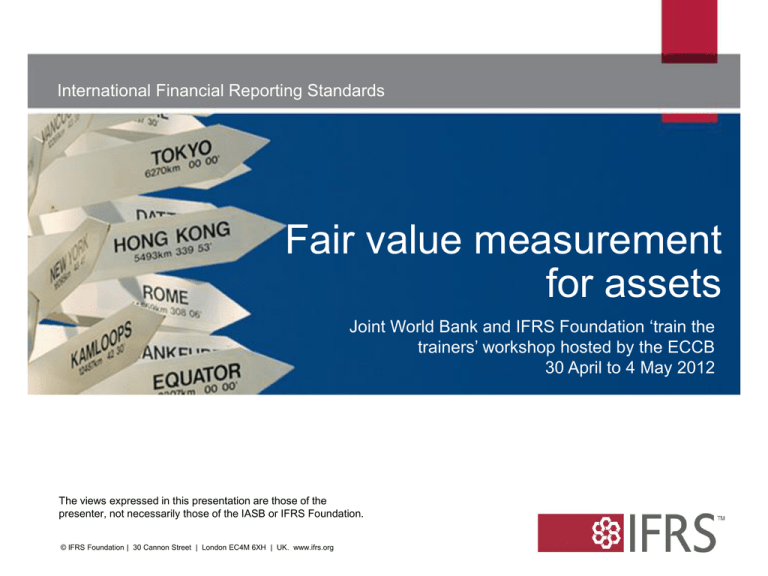 Fair Value Measurement For Assets