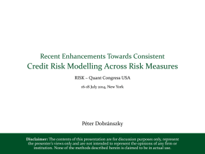 CreditRiskModellingAcrossRiskMeasures