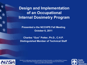 Design and Implementation of an Occupational