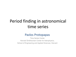 Period finding in astronomical time series