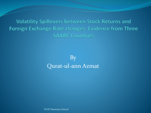 Volatility Spillovers between Stock Returns and Foreign Exchange