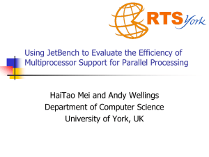 Using JetBench to Evaluate the Efficiency of