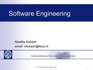 Software engineering viewpoint