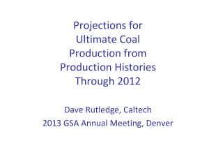 Hubbert*s Peak, The Coal Question, and Climate Change