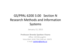 GS/PPAL 6200 3.00 Section N Research Methods