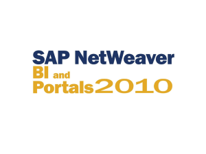 Performance tuning SAP BI