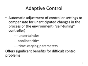 Adaptive control 2