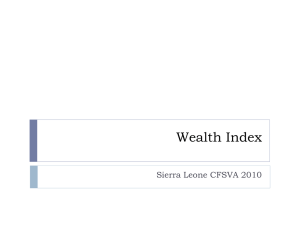 04 Wealth Index - VAM Resource Center