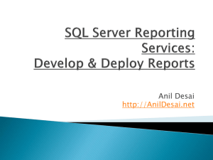 Reporting Services Guru: Developing Reports