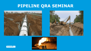 Pipeline risk assessment. Software/tools for risk assessment