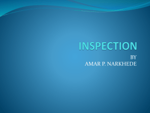 inspection ppt