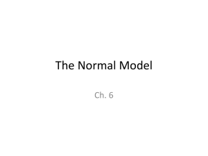 The Normal Model
