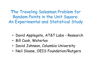 TSP Talk, 2014 - David S. Johnson