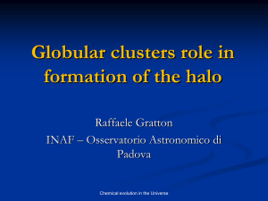Globular clusters role in formation of the halo