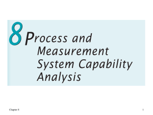 Process Capability Study
