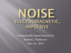 Noise - Silicon Flatirons