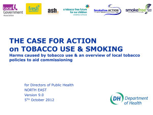 PresentationNE - Action on Smoking and Health