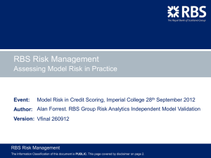 RBS Risk Management  template