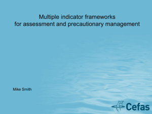 Multiple Indicator Methods - Mike Smith, Cefas