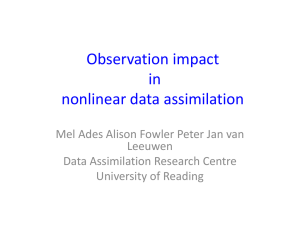 Observation impact in non-linear data assimilation