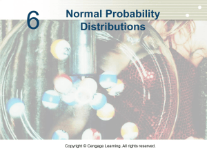 Using the Normal Curve and z