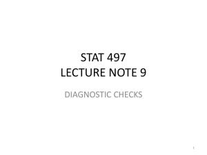 STAT 497 LECTURE NOTE 9